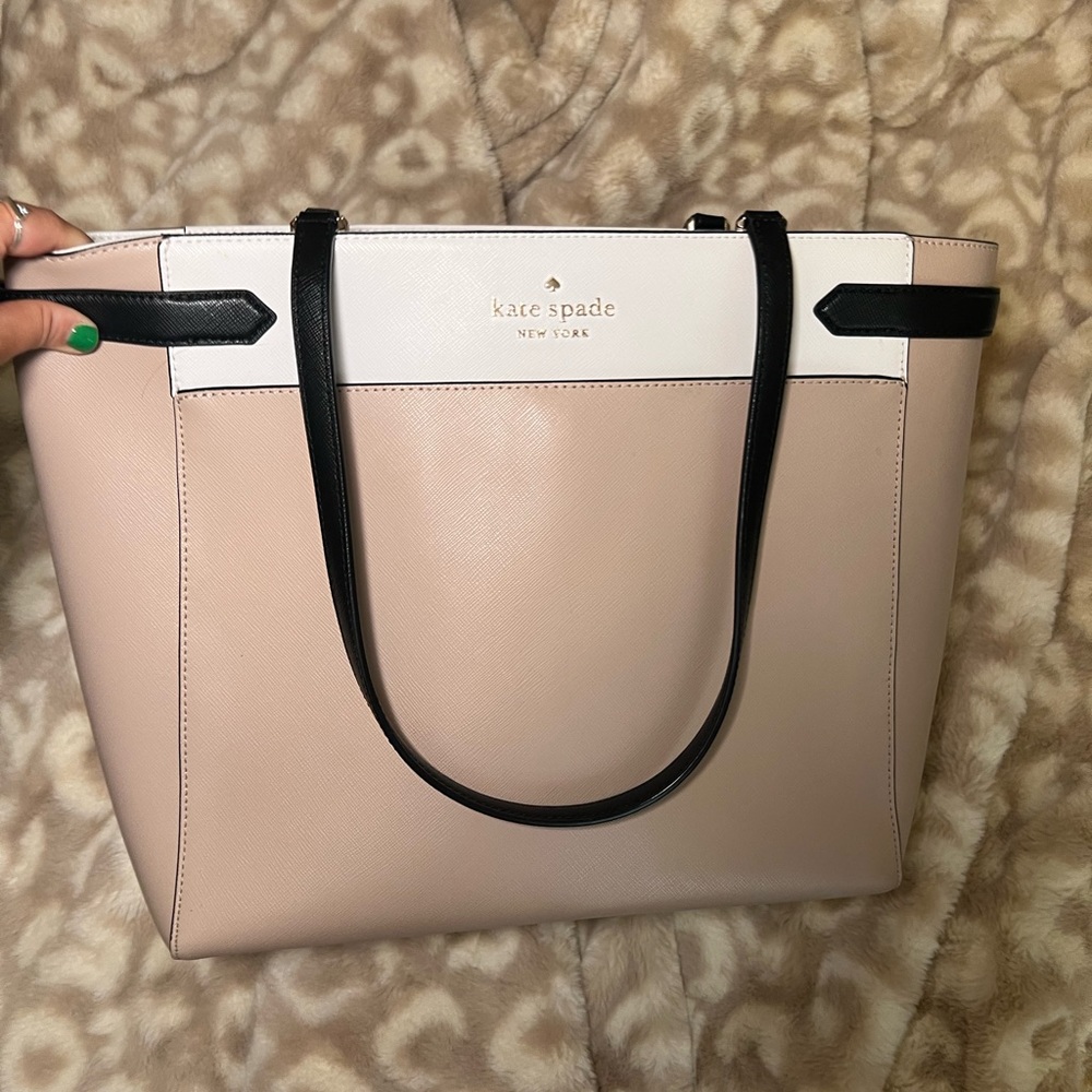 Kate Spade Staci Colorblock laptop tote purse